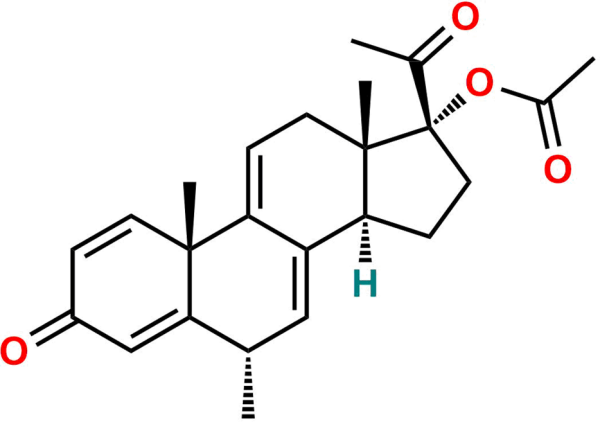 Fluormetholone Acetate, 7, 9(11) diene analog