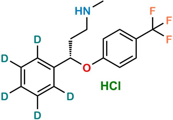 (S)-Fluoxetine D5 Hydrochloride