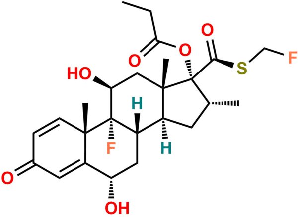 Desfluoro 6-Alpha Hydroxy Fluticasone