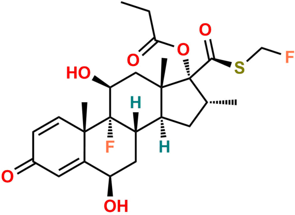 Desfluoro 6-Beta Hydroxy Fluticasone