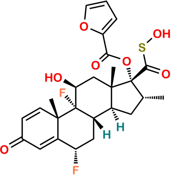 Fluticasone Furoate Sulfenic Acid Impurity