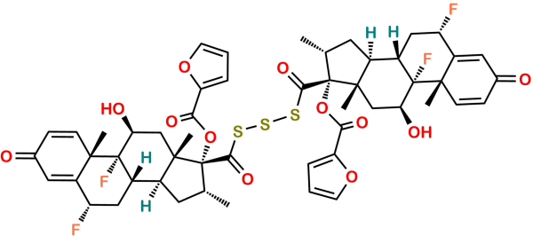 Fluticasone Furoate Trisulphane Impurity