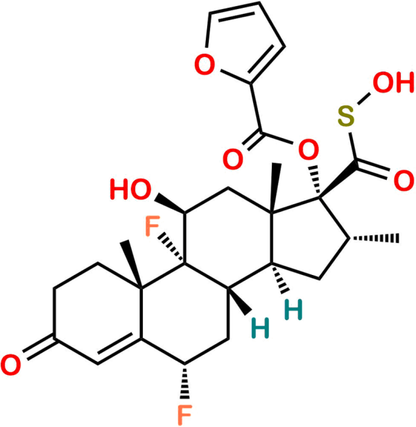 Fluticasone Furoate 1,2 Dihydro Sulfenic Acid Impurity