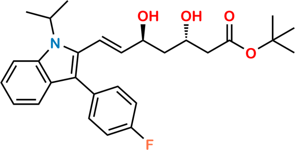 (3S,5S,6E)-O-tert-Butyl Fluvastatin