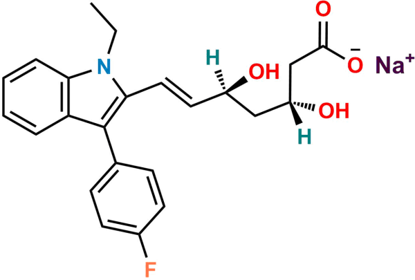 Fluvastatin EP Impurity C Sodium salt