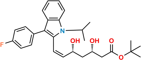 Fluvastatin Z-Isomer Tert-Butyl Ester