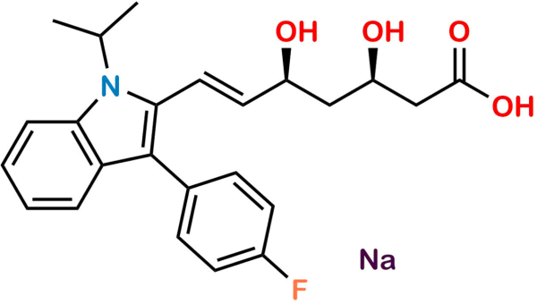 (3R,5S)-Fluvastatin Sodium Salt