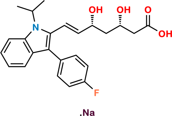 (3S,5R)-Fluvastatin Sodium Salt