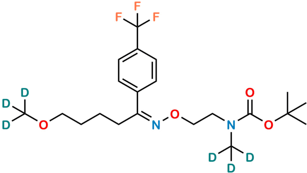 N-Boc N-methyl Fluvoxamine-D6