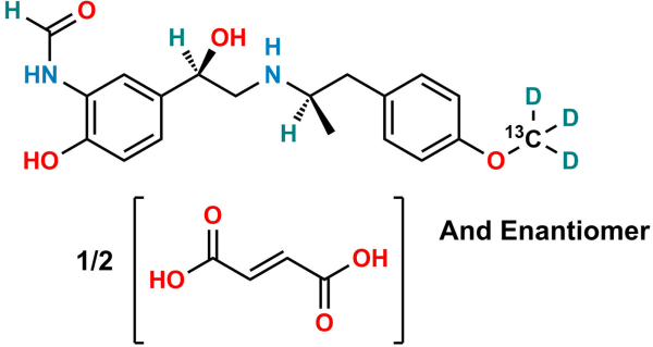 Formoterol-13C-d3 Hemifumarate