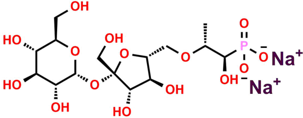 Fosfomycin Sucrose Ether Disodium Salt