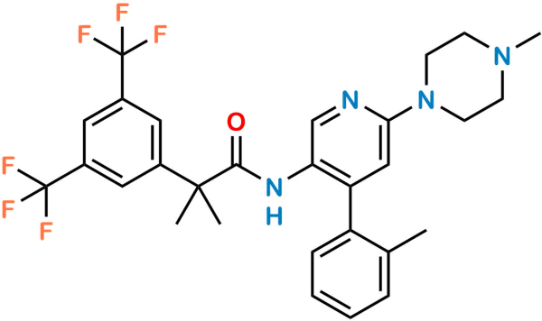 Netupitant N-Desmethyl Impurity (possibility 2)