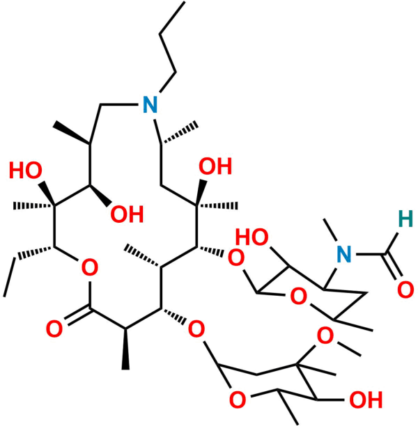 3'N-demethyl-3'-N-formylgamithromycin