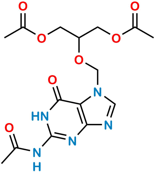 Ganciclovir N-Acetyl Di-O-Acetate