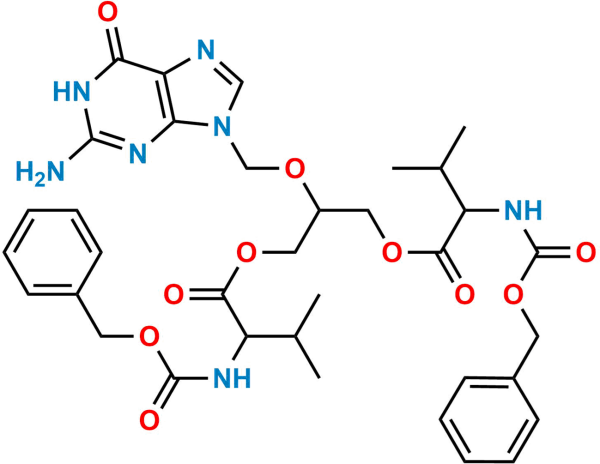 Ganciclovir-Cbz-L-Valine Diester