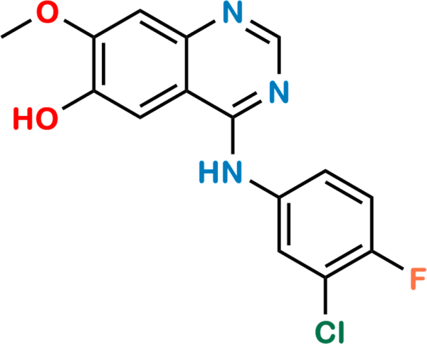 O-Desmorpholinopropyl Gefitinib