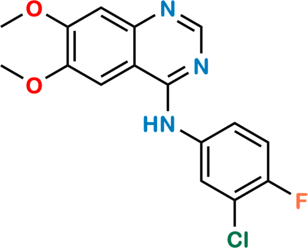 O-Desmorpholinopropyl-O-methyl Gefitinib