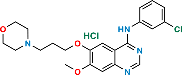 Gefitinib 4-Desfluoro Impurity HCl