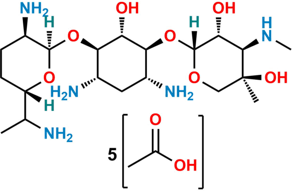 Gentamicin C2 Pentaacetate (2 : 1 Mixture of C2 and C2a)