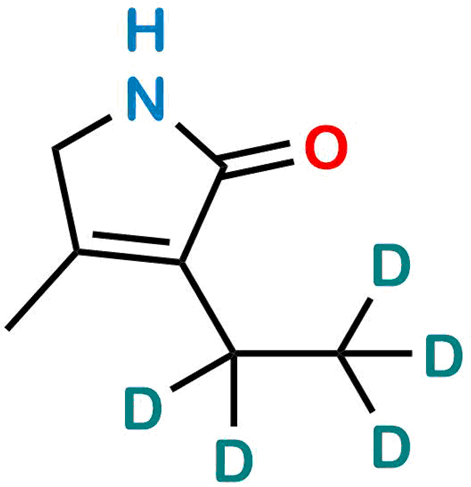 3-(Ethyl-d5)-1,5-Dihydro-4-Methyl-2H-Pyrrol-2-One