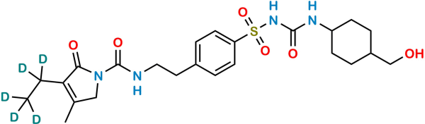 rac trans-Hydroxy Glimepiride-D5