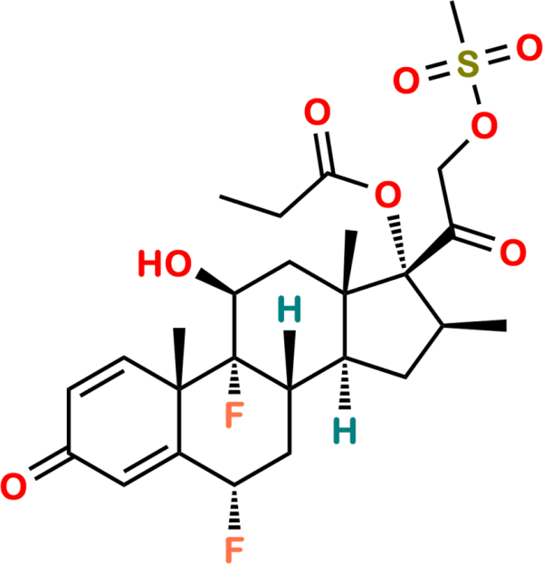 Diflorasone 17-propionate-21-mesylate