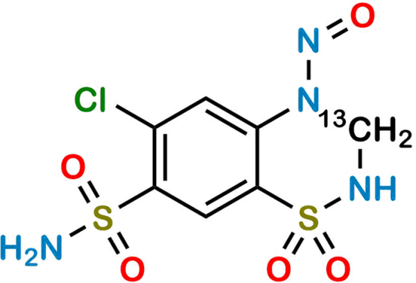 N-Nitroso Hydrochlorothiazide-13C