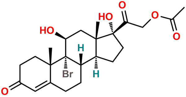 9α-Bromohydrocortisone Acetate