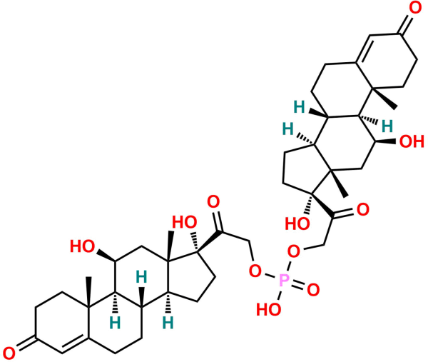 Hydrocortisone 21-phosphate Dimer