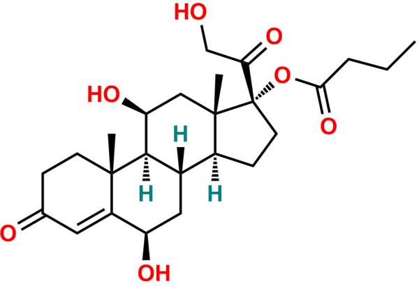 6-Beta-Hydroxyhydrocortisone 17-Butyrate