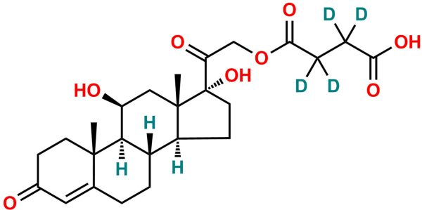 Hydrocortisone Hemisuccinate D4