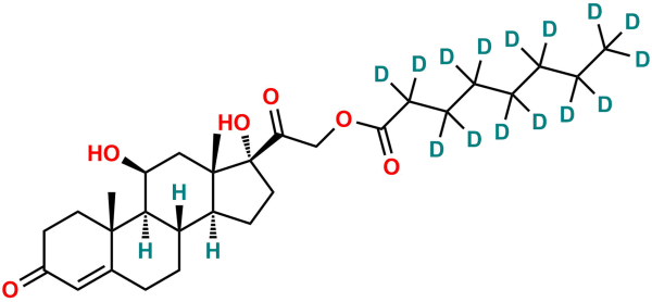 Hydrocortisone 21-Octanoate-d15