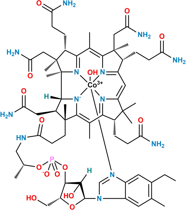 Hydroxocobalamin B5-Hydroxymethyl Derivative