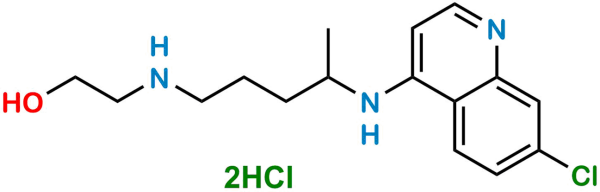 Hydroxychloroquine EP Impurity C (2HCl salt)