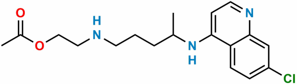 Desethyl hydrochloroquine-O-Acetate