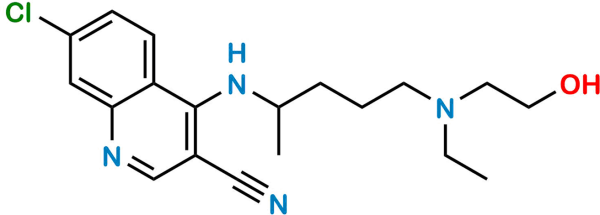 Hydroxychloroquine 3-Carbonitrile