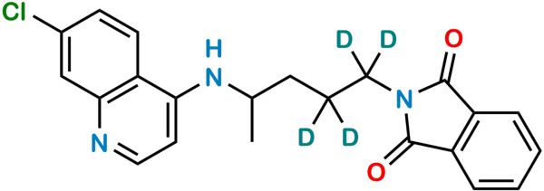 N-Didestethyl Chloroquine-d4 Phthalimide