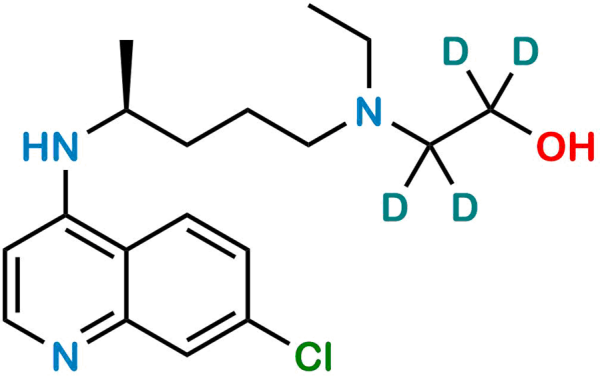 S-Hydroxychloroquine-d4