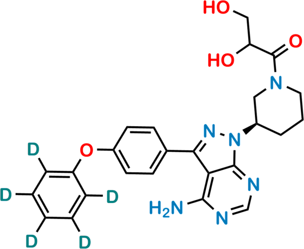 Dihydrodiol Ibrutinib-d5