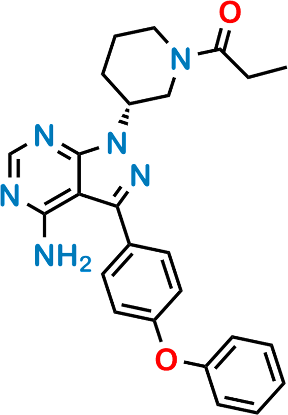 (R)-N-Desacryloyl N-Propionyl Ibrutinib