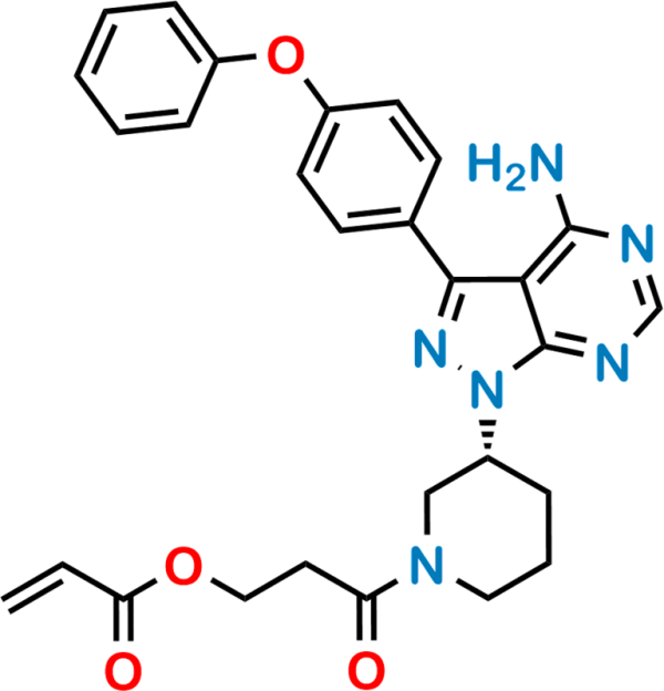 N-Desacryloyl N-(3-Acryloyl-propanoyl) Ibrutinib