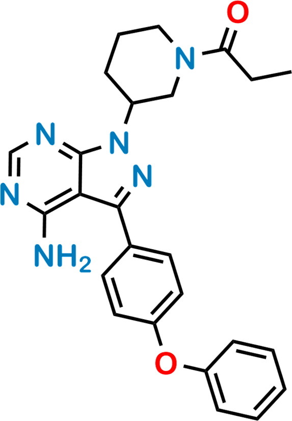 rac-N-Desacryloyl N-Propionyl Ibrutinib