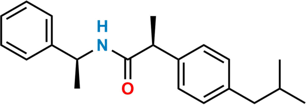 (S,S)-N-(1-Phenylethyl) Ibuprofen Amide