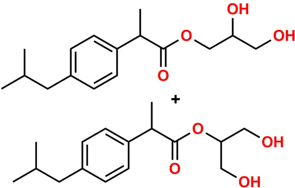 Ibuprofen 1,2,3-Propanetriol Esters (Mixture of Regio- and Stereoisomers)