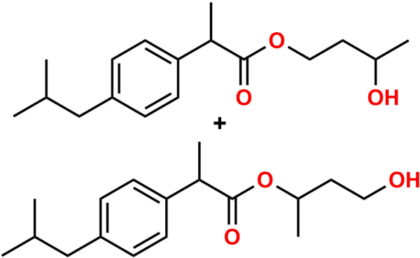 Ibuprofen 1,3-Butylene Glycol Esters (Mixture of Regio- and Stereoisomers)