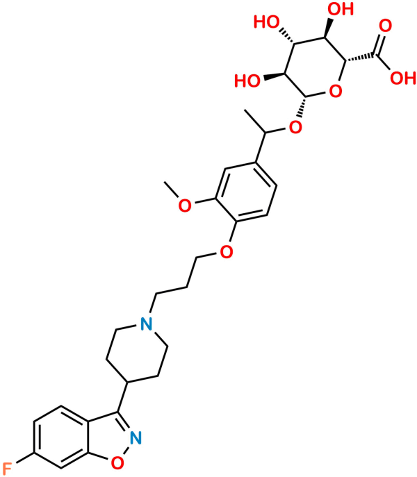 Iloperidone Metabolite P88 Glucuronide