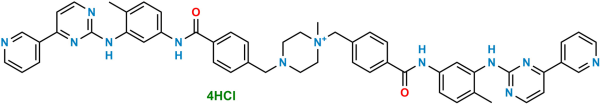 Imatinib EP Impurity D Tetrahydrochloride