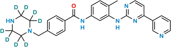 N-Desmethyl Imatinib D8