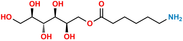 D-Altritol-1-(6-aminohexanoate) (Mixture of Isomers)