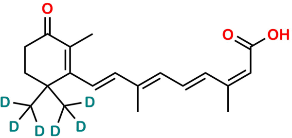 4-Oxo-Isotretinoin-D6